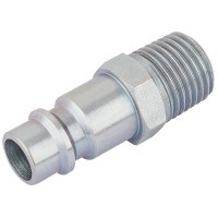 Draper 1/4\" BSP Male Nut PCL Euro Coupling Adaptor £4.49